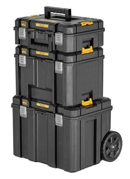 Instrumentu kaste Dewalt DWST83517-1, 43.5 cm x 44.0 cm x 84.5 cm, melna