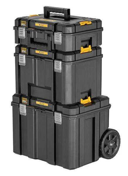 Instrumentu kaste Dewalt DWST83517-1, 43.5 cm x 44.0 cm x 84.5 cm, melna