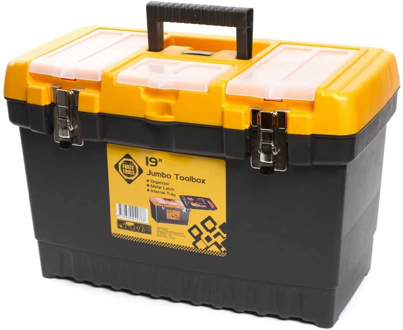 Įrankių dėžė Forte Tools JMT-19; 48,6x26,7x32 cm