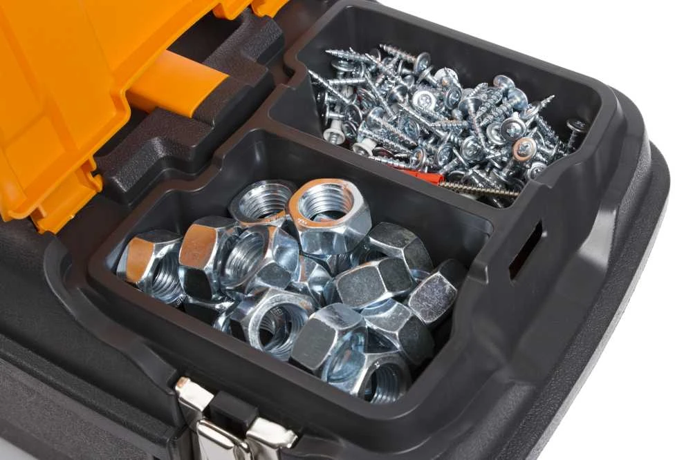 Įrankių dėžė Forte Tools MG-19; 49,4x26,3x25 cm