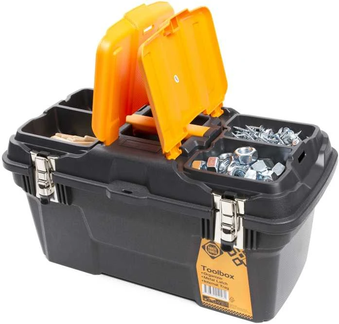 Įrankių dėžė Forte Tools MG-19; 49,4x26,3x25 cm