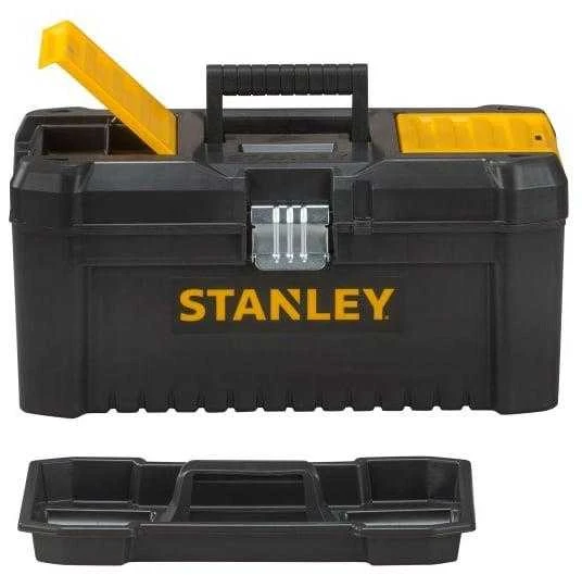Įrankių dėžė Stanley STST1-75518 16, 41 cm x 19.5 cm x 20 cm, juoda sp./geltona sp.