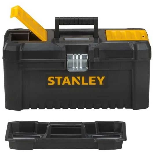 Įrankių dėžė Stanley STST1-75518 16, 41 cm x 19.5 cm x 20 cm, juoda sp./geltona sp.