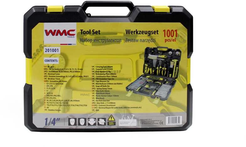 Įrankių rinkinys WMC TOOLS 201001 1001 vnt.