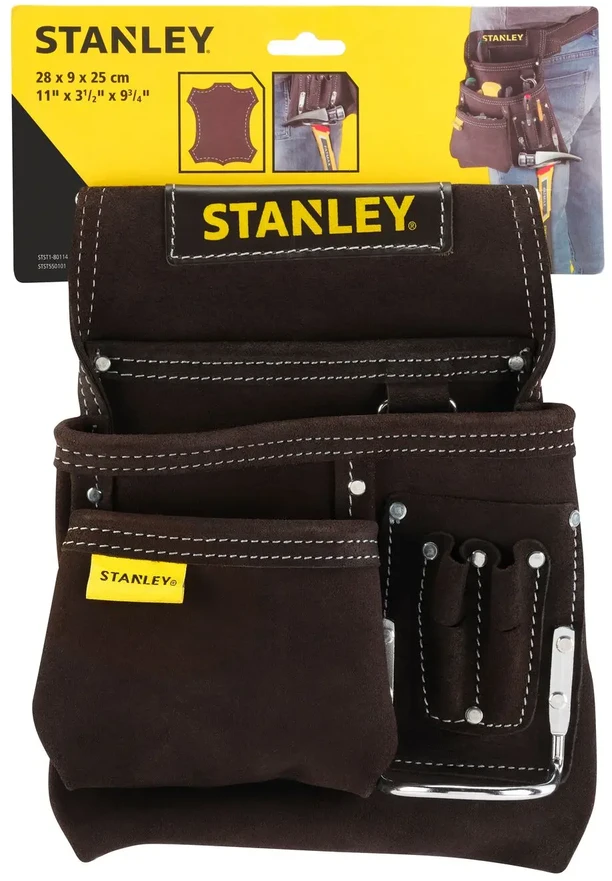 STANLEY įrankių dėklas segamas prie diržo su laikikliu plaktukui ST1-80114
