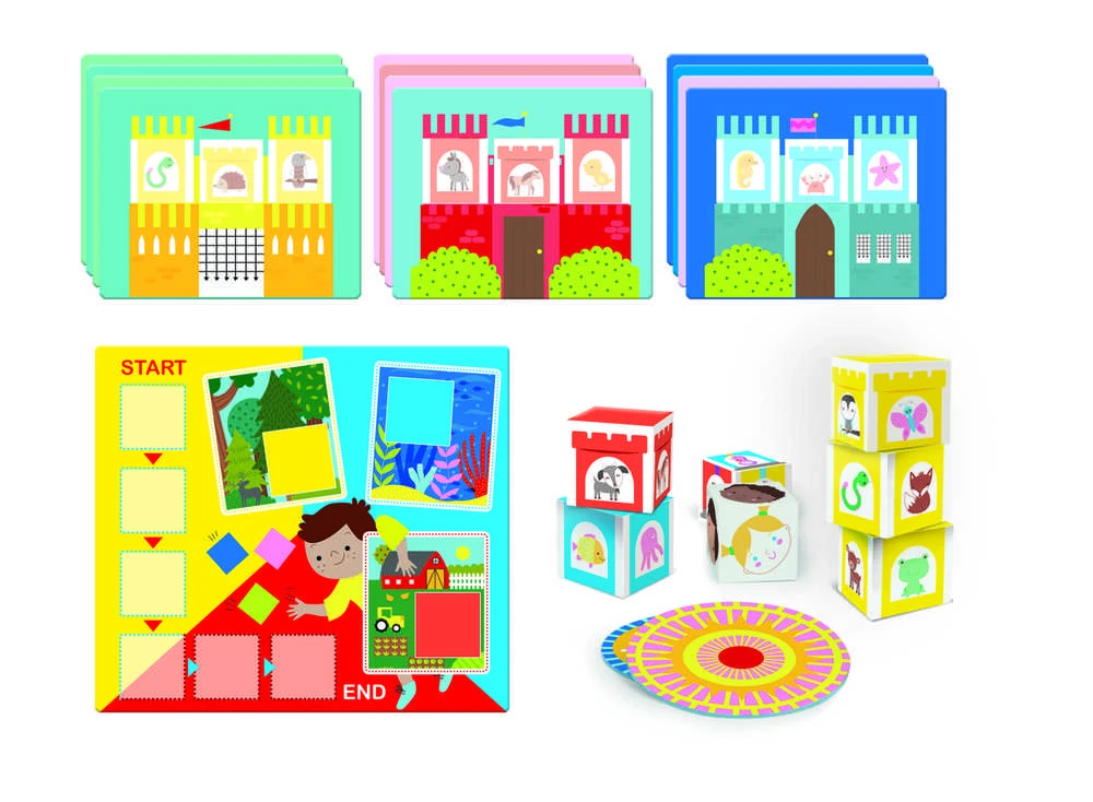 Clementoni ŽAISL KUBŲ BOKŠTAS MONTESSORY 50934