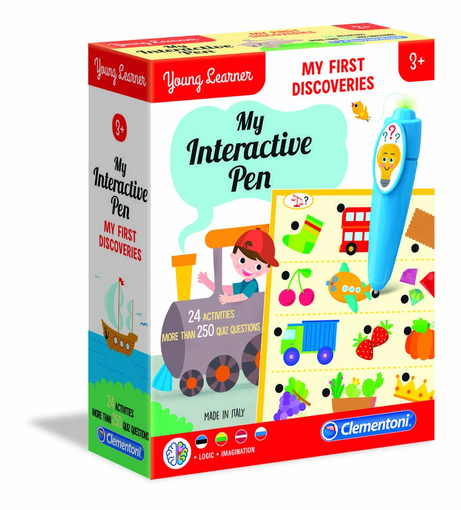 Edukacinis žaislas Clementoni MY INTERACTIVE PEN 50319
