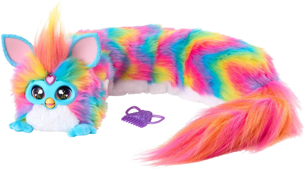 Interaktyvus žaislas Furby DJ Rainbow
