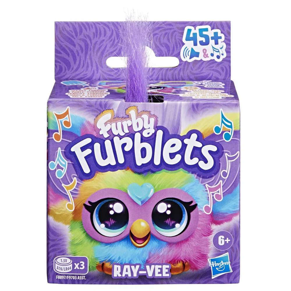 Interaktīva rotaļlieta Hasbro Furby Furby Plush Furblets F9703, daudzkrāsaina