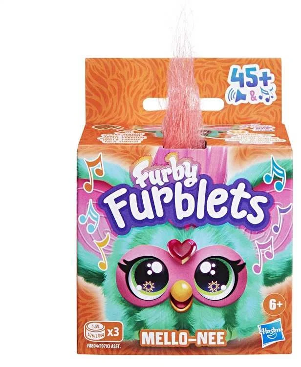 Interaktīva rotaļlieta Hasbro Furby Furby Plush Furblets F9703, daudzkrāsaina