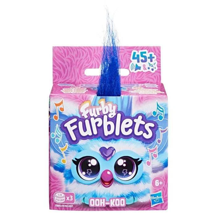 Interaktīva rotaļlieta Hasbro Furby Furby Plush Furblets F9703, daudzkrāsaina
