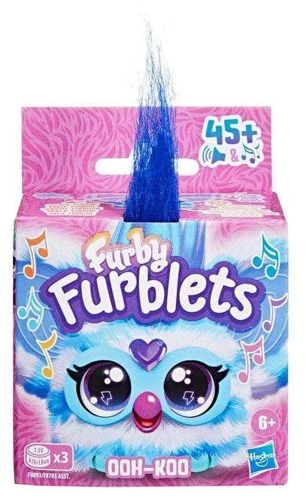Interaktīva rotaļlieta Hasbro Furby Furby Plush Furblets F9703, daudzkrāsaina