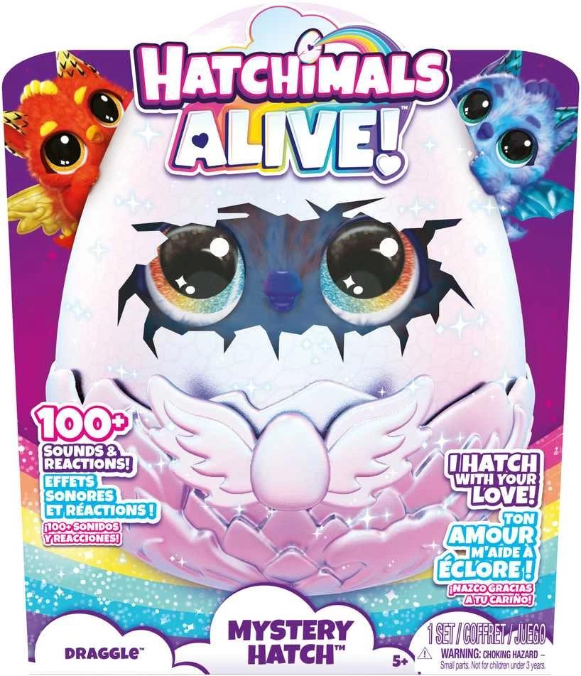 Interaktyvus žaislas HATCHIMALS ,,Alive Draggle"