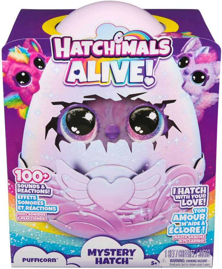 Interaktyvus žaislas HATCHIMALS „Alive Pufficorn“