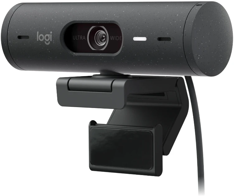 Internetinė kamera Logitech BRIO 500, Grafito spalvos