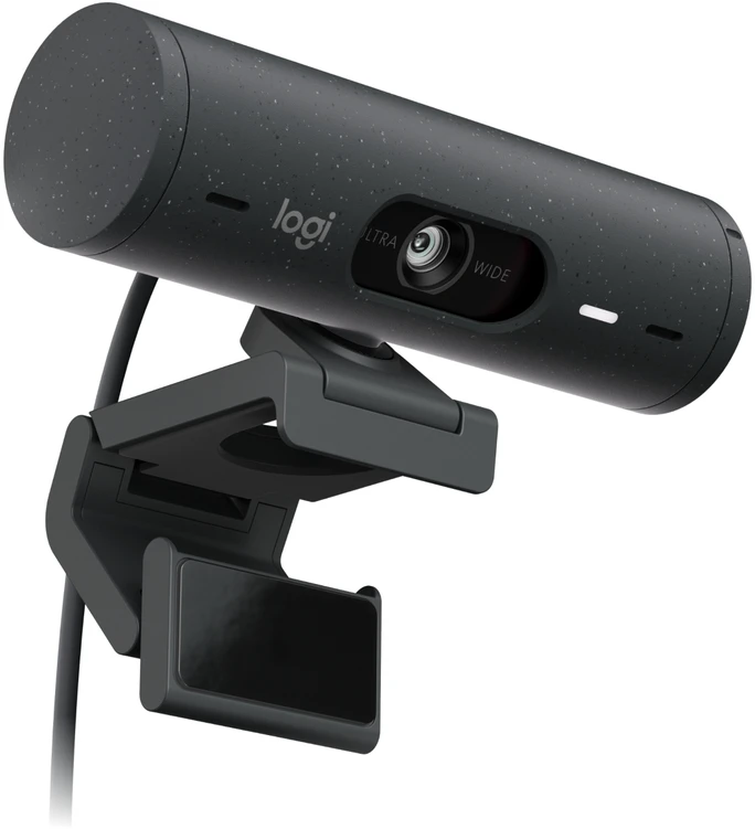 Internetinė kamera Logitech BRIO 500, Grafito spalvos