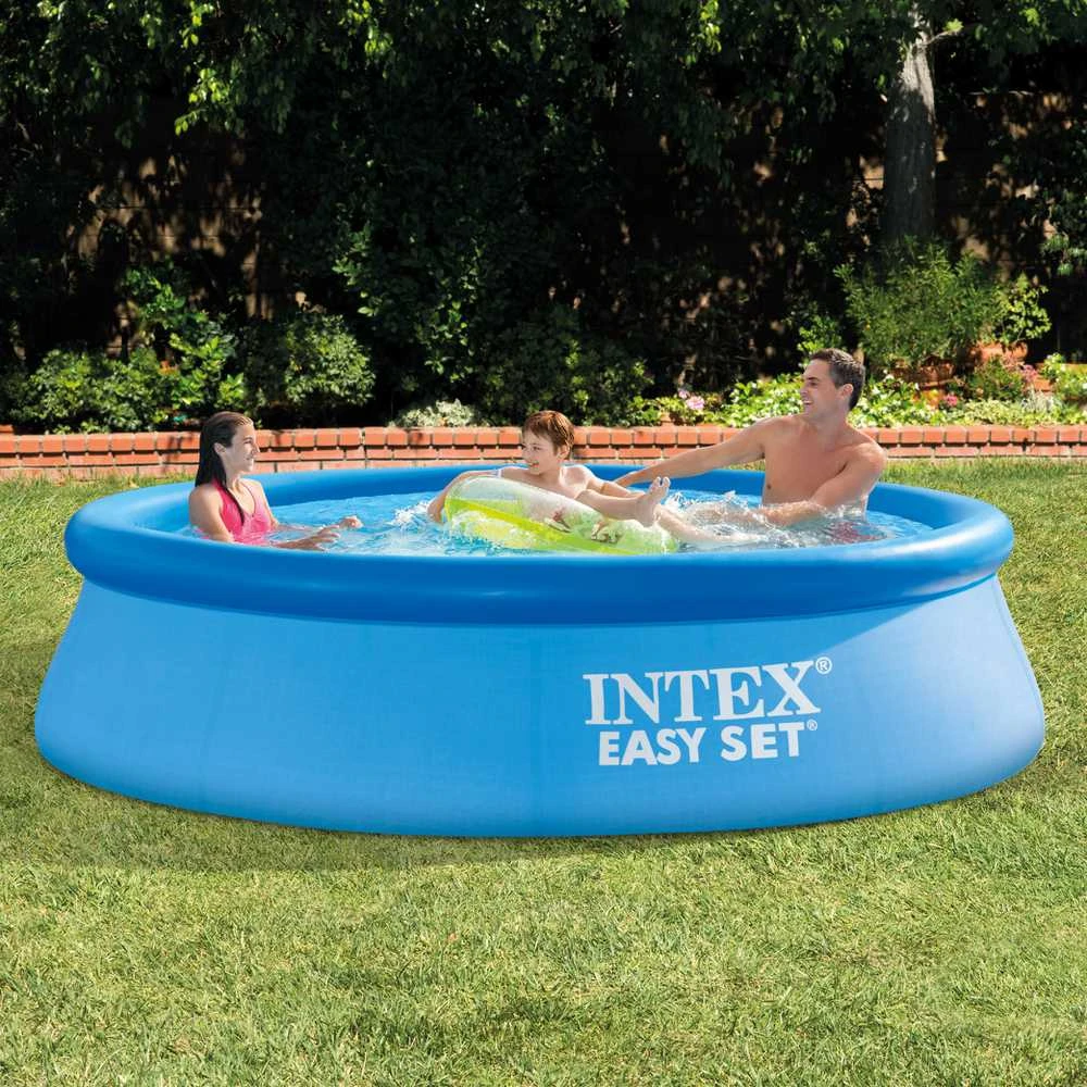INTEX pripučiamas baseinas 26166NP 457x107cm