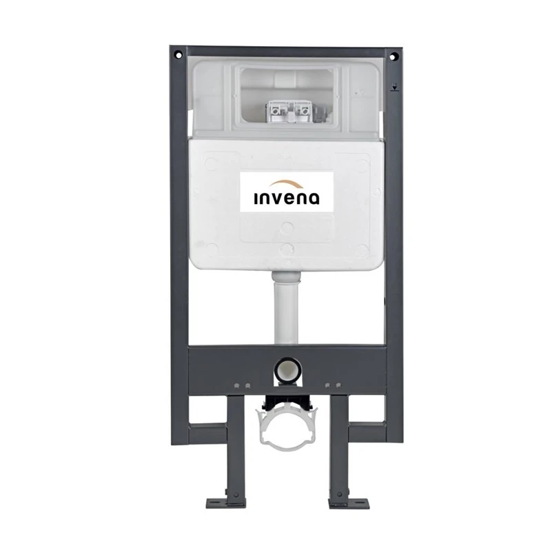 Invena WC rėmo skalavimo mygtukas Cersanit CK-99-031, chromuotas