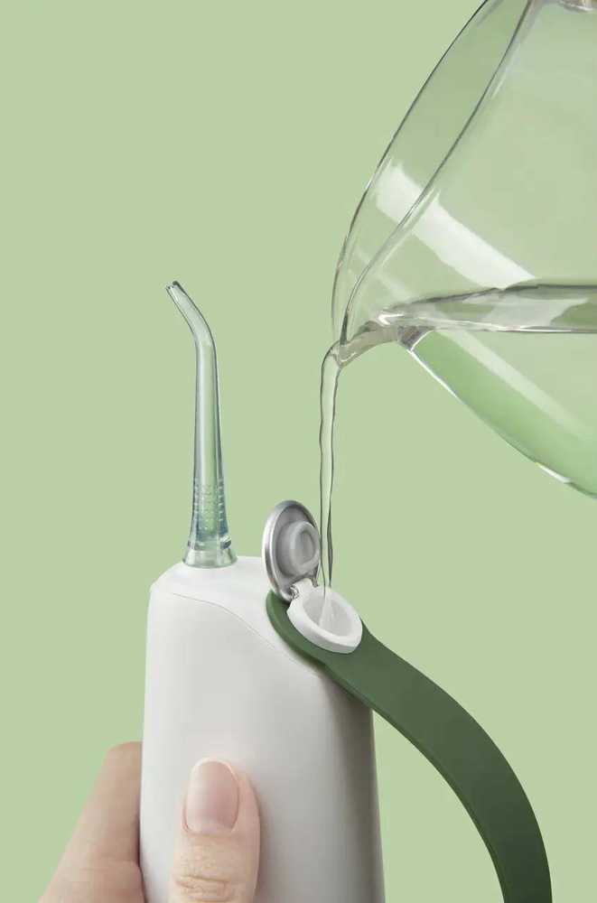 Oclean W10 Oral Irrigator burnos irigatorius, žalias