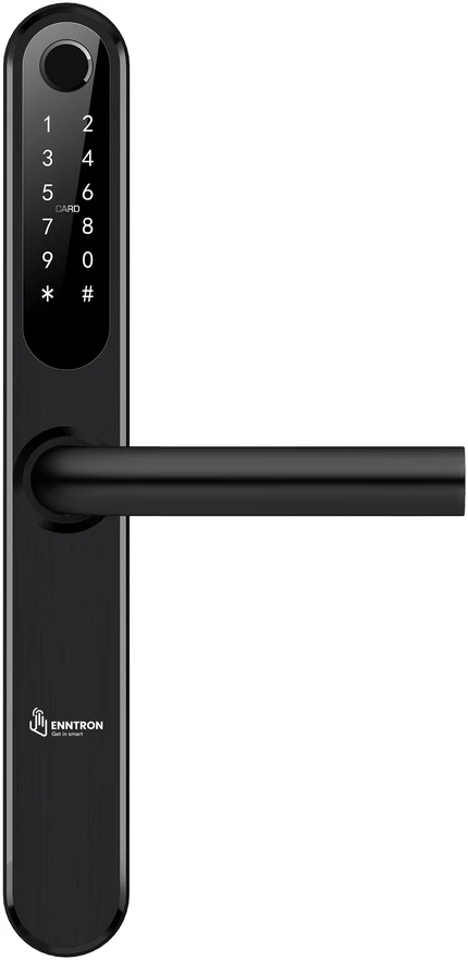Door handle. outdoor 01 ENNTRON. juodas
