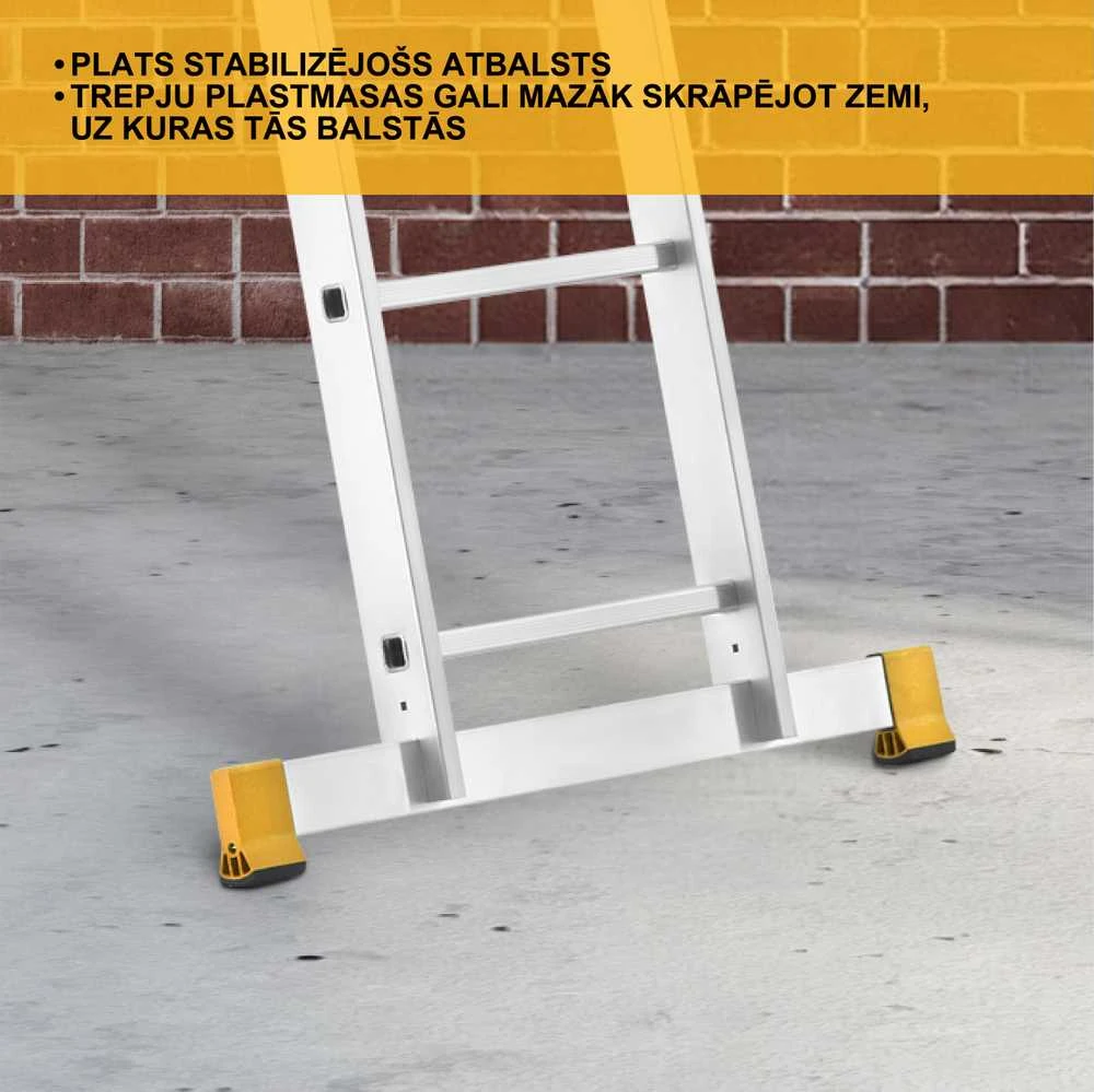 Daugiafunkcinės kopėčios Forte tools 4413S; 4x4; 4,64 m