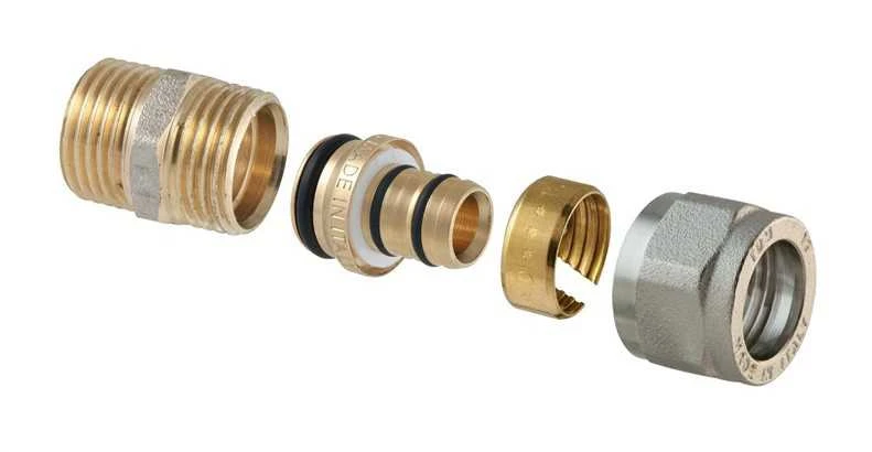 Tdm Brass Tdm_Brass Išardom. srieginis antgalis 1430, 1/2″ x 20 mm išor. sriegis