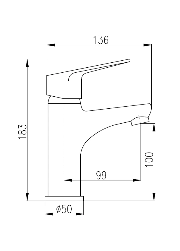 Domoletti Carruzzo BASIN FAUCET DVI226.5