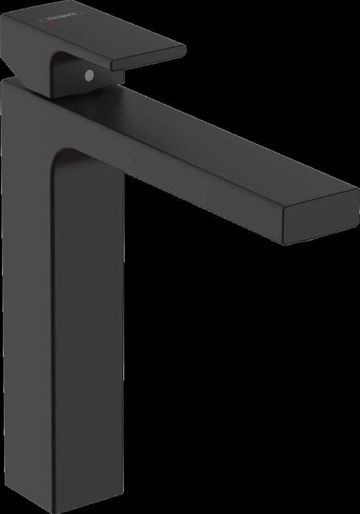 Praustuvo maišytuvas Hansgrohe Vernis Shape 190, 71562670, juodas matinis