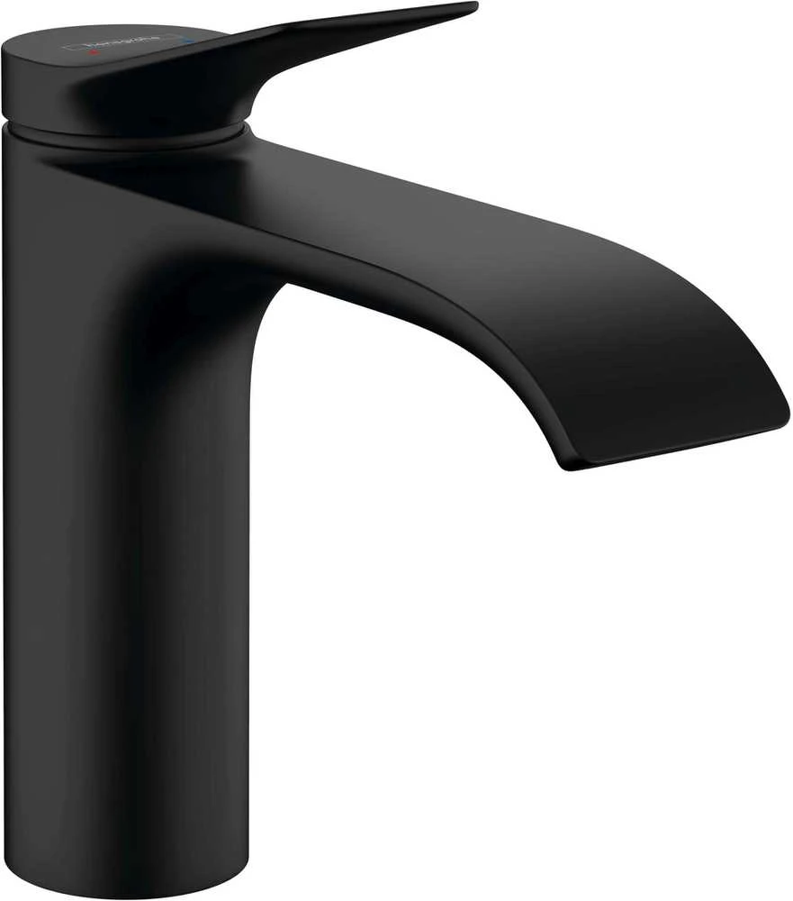 Izlietņu jaucējkrāns Hansgrohe Vivenis ComfortZone 110, melna krās.
