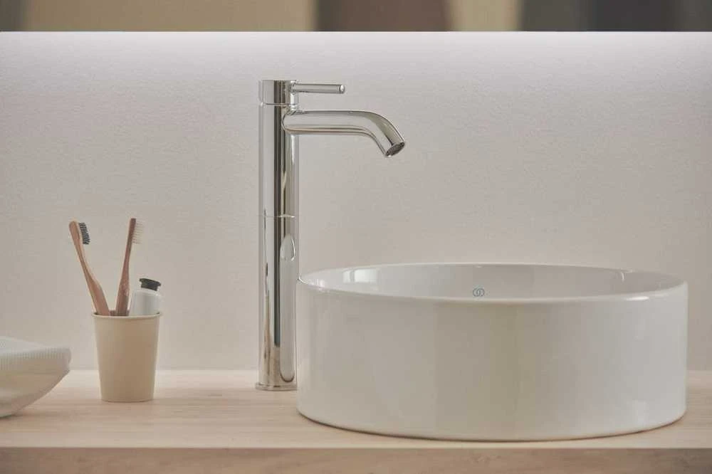 Praustuvo maišytuvas Ideal Standard Ceraline, aukštas, be dugno vožtuvo