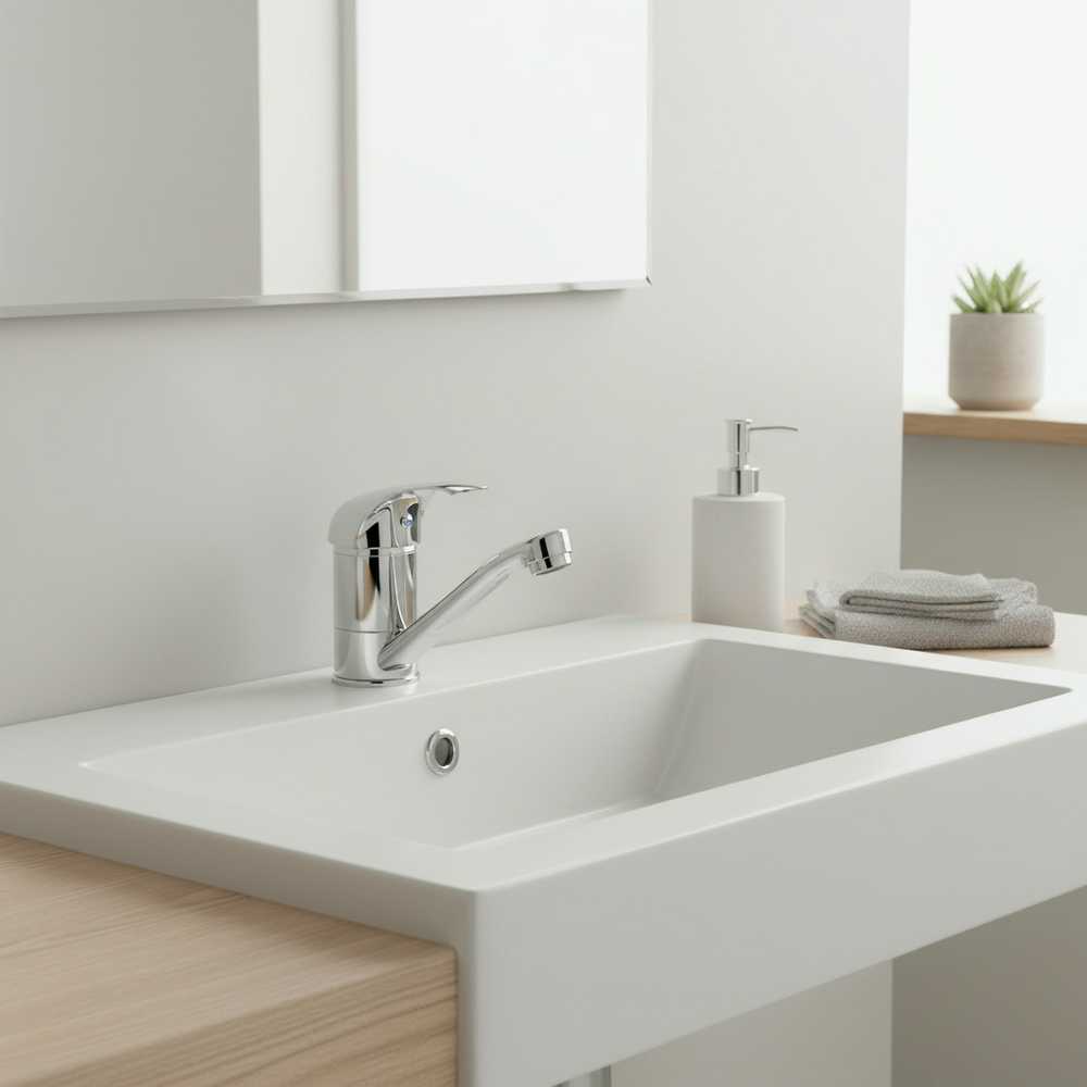 Thema Lux Maišytuvas praustuvui Sourcing BASIN TAP L-18610