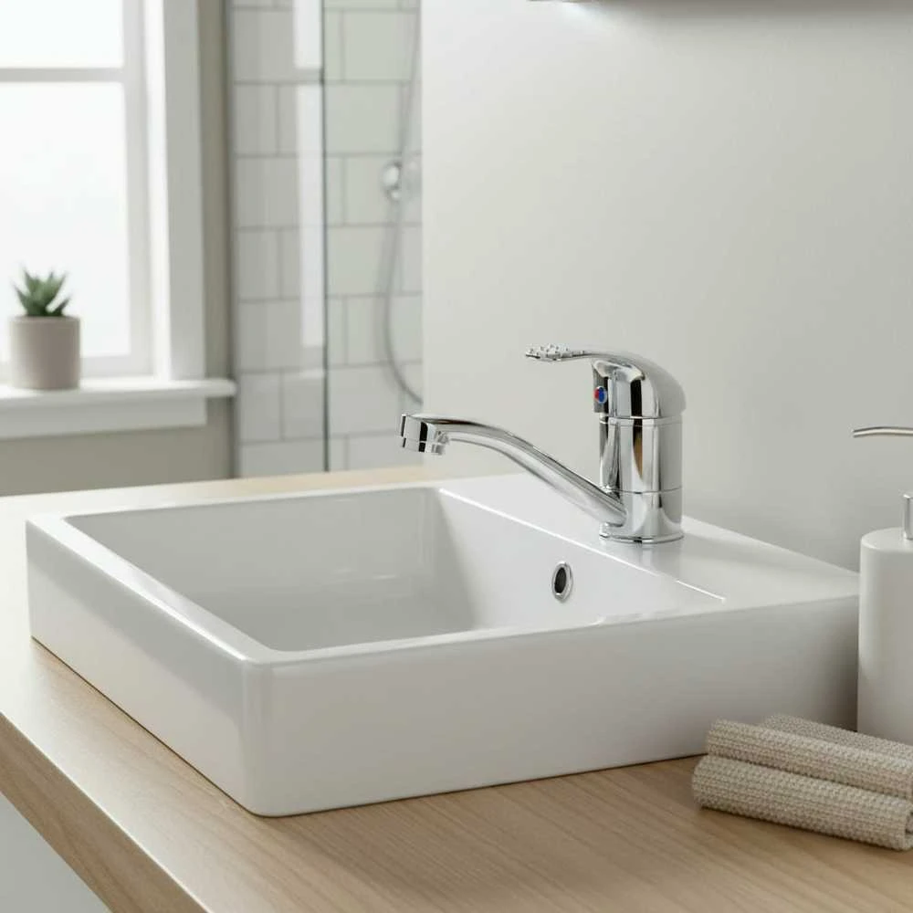 Thema_Lux Praustuvės maišytuvas THEMA LUX ECO DF2207-1