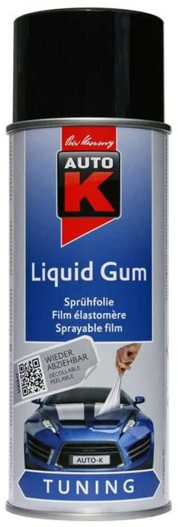 Izsmidzināmā plēve Auto K, 0.4 l, melna krās.
