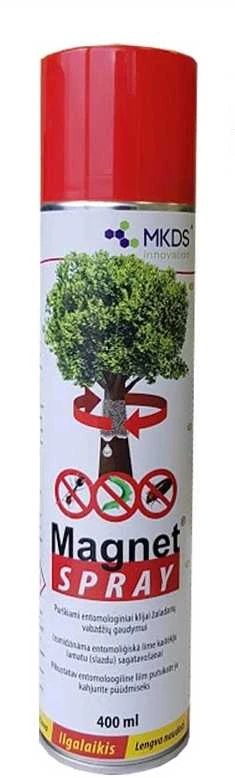 Mkds Purškiami klijai žaladarių vabzdžių gaudymui MAGNET SPRAY, 400 ml