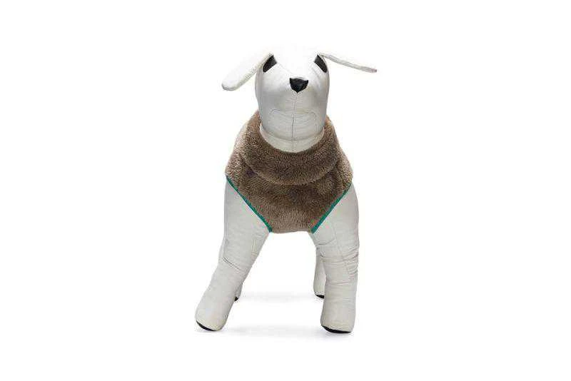 Beeztees Teddy šuns paltas, taupe, 28 cm
