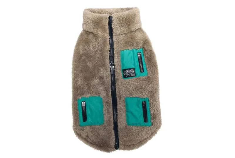 Beeztees Teddy šuns paltas, taupe, 28 cm