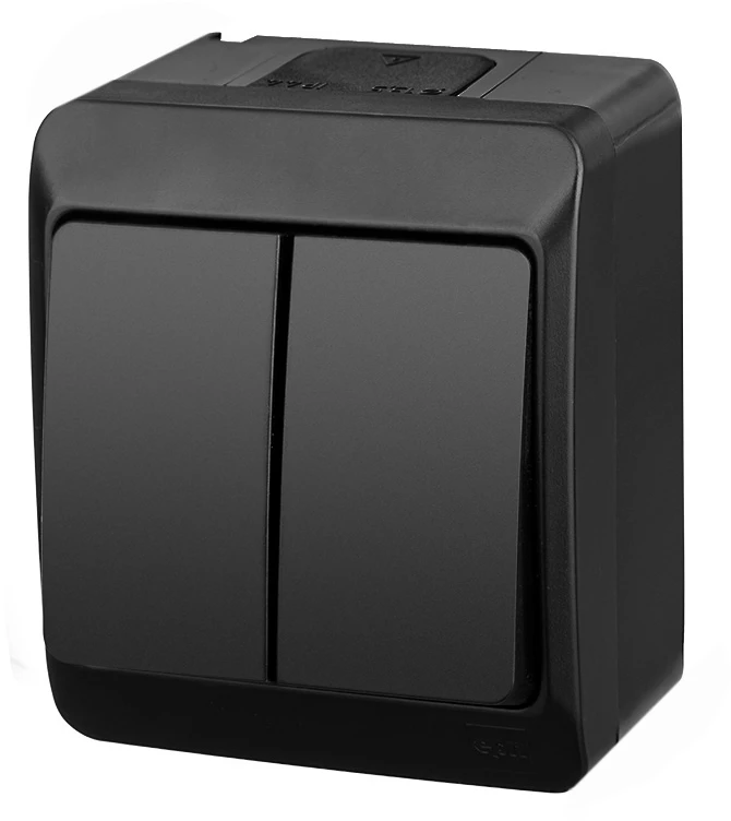 DVIGUBAS JUNGIKLIS HERMES/0332-09/EPN 250 V 10 A Elektro-Plast