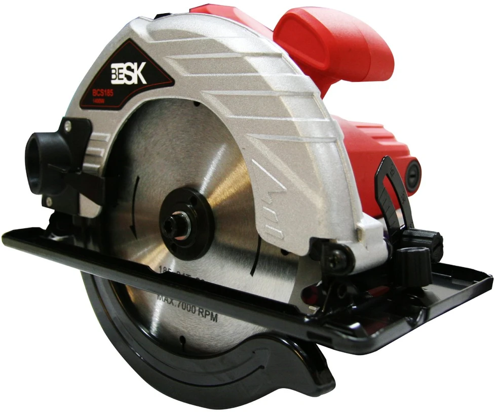 Juostinis pjūklas BCS185 1400W 185mm BESK ,4,
