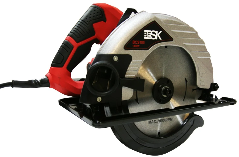 Juostinis pjūklas BCS185 1400W 185mm BESK ,4,