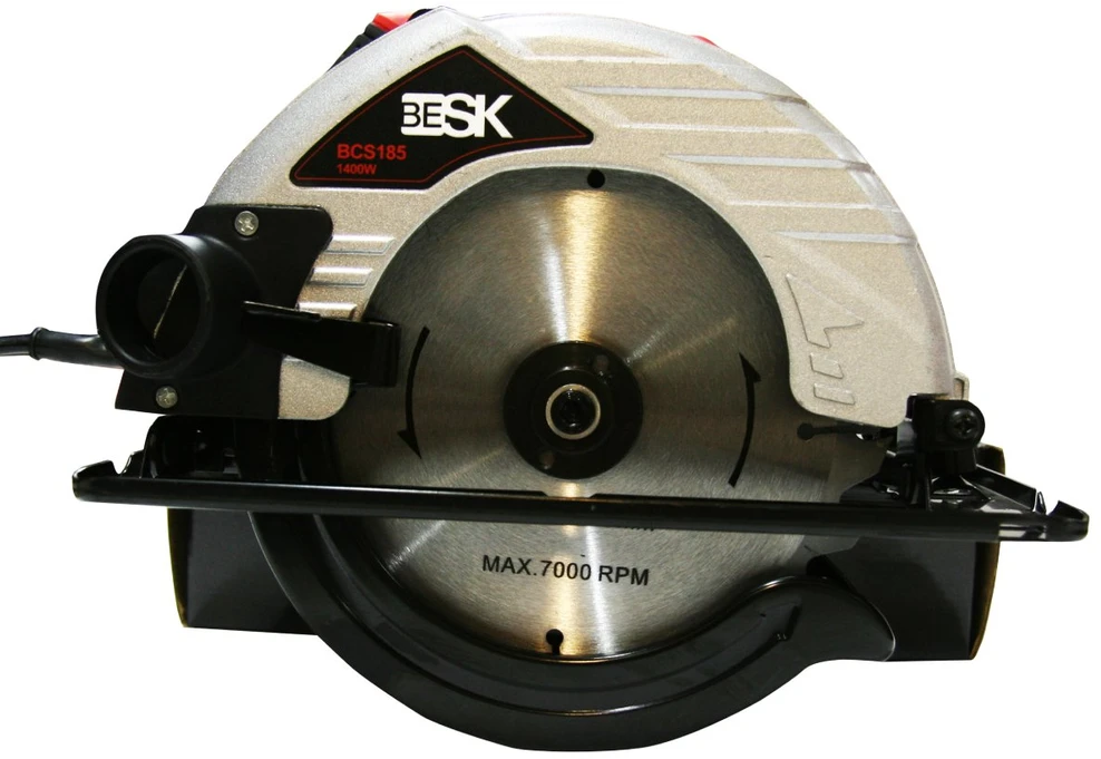 Juostinis pjūklas BCS185 1400W 185mm BESK ,4,
