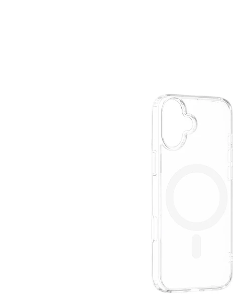 Dėklas „Just Must JM MAGSAFE CRYSTAL I“, skirtas „iPhone 16“, skaidrus