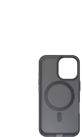 Dėklas „Just Must JM MAGSAFE SILK FROST I“ skirtas iPhone 16 Juodas