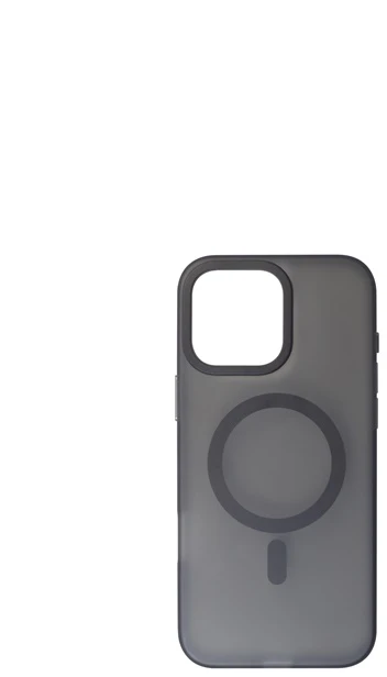 Dėklas „Just Must JM MAGSAFE SILK FROST I“ skirtas „iPhone 16 Pro Max“ Juodas