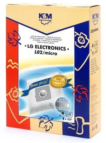 K M Dulkių siurblio maišelis K&M L02 Micro