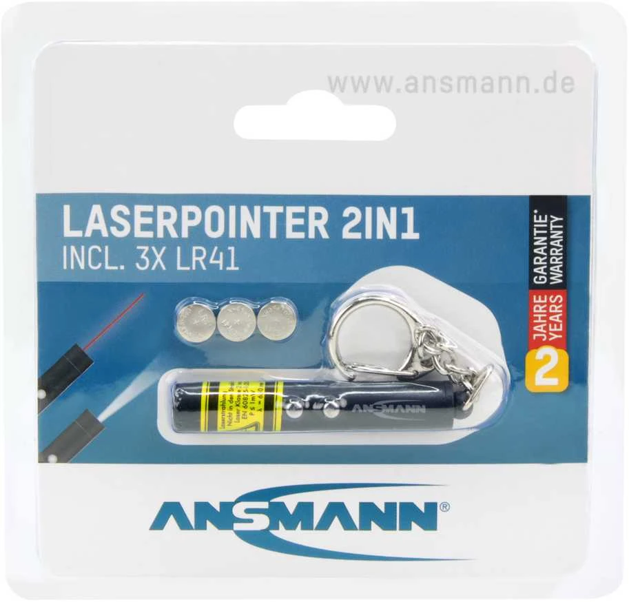 Ansmann Ansmann 1600-0270 wskaźnik 50 m Juodas