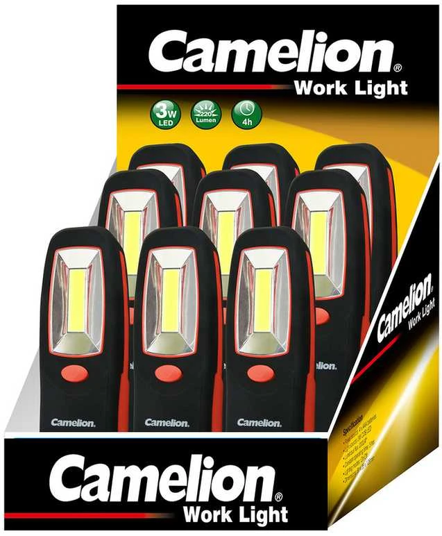 Kišeninis žibintuvėlis CAMELION 3W COB LED