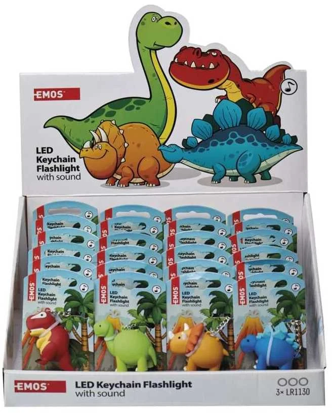 Emos ŽIBINTUVĖLIS DINOZAURAS IKI 5LM 3XLR54
