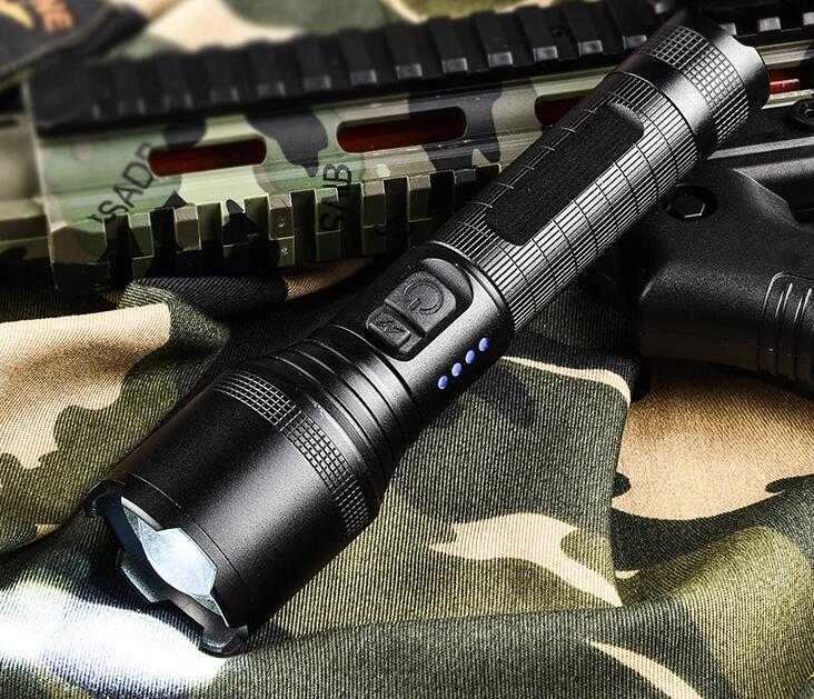 Žibintuvėlis Standart RECHAR LED FLASHL SD-6042 10W 800LM USB