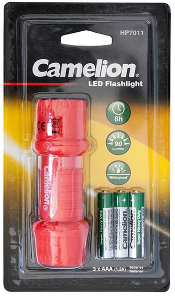 Kišeninis žibintuvėlis HP7012, 40lm, 3xAAA, CAMELION