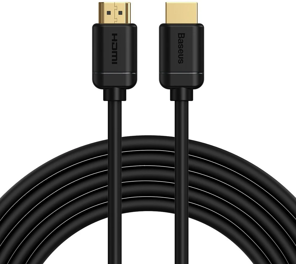 Kabelis Baseus CAKGQ-D01 HDMI kištukas, HDMI kištukas, 5 m, juodos spalvos.